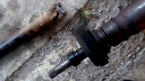 Подвесной подшипник Субару Форестер после замены.