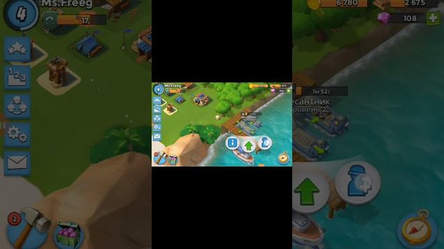 Прохождение игры Boom Beach #3(не чацна пукнул)))))простите смотреть онлайн