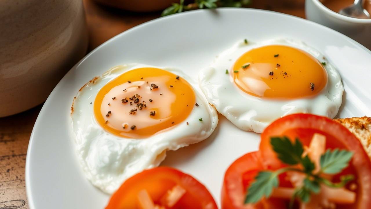 Яичница-глазунья: простой завтрак для всей семьи! смотреть онлайн