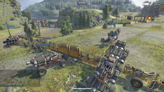 Crossout(кросаут) режим гонки приколы ржак фан смотреть всем смотреть онлайн
