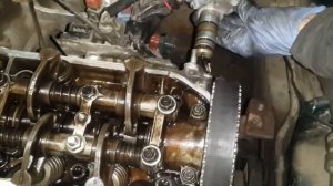 Выставляем трамблер по меткам 4g63 SOHC