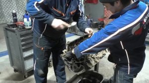 Вскрытие двигателя 2UZ-FE после обработки CG100-431