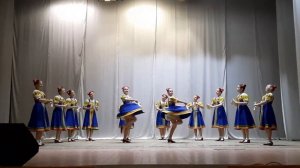 «Танец с трещетками «исполняет Образцовый хореографич