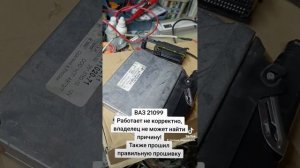 ВАЗ 21099, вибрация на холостых оборотах, грамотная диаг?