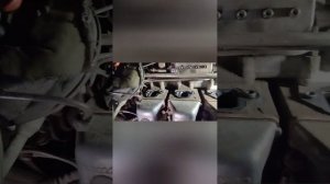 Замена турбины на КамАЗе а там пошло поехала.