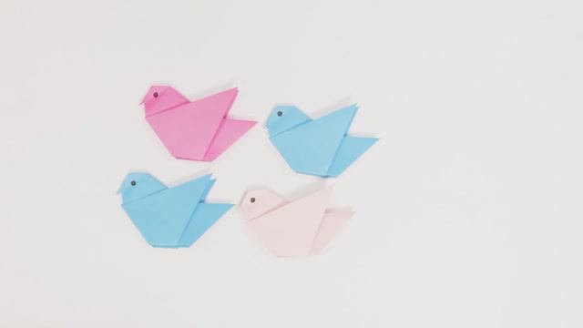 Милые птички для детей! Поделки из бумаги своими руками! смотреть онлайн