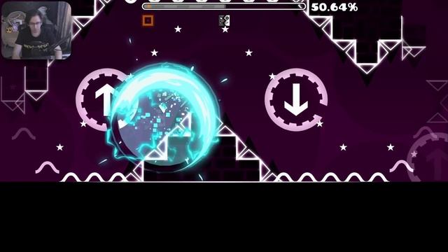 Я затроллил друга РАНДОМНЫМИ ПОРТАЛАМИ в Geometry Dash