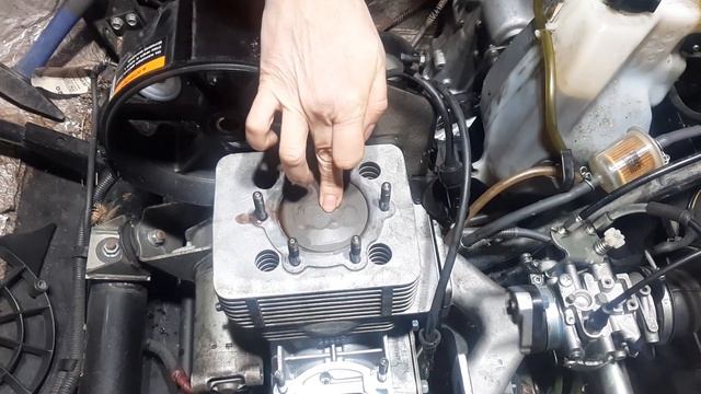 Ямаха VK 540. замена поршневой смотреть онлайн