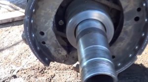 Установка тормозных колодок КАМАЗ