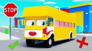 Песенка про ЖЕЛТЫЙ АВТОБУС  | Песенка про машинки | Мультики про машинки