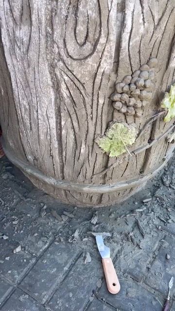 Бочка из цемента #дача #дачныйсезон #сад#цемент смотреть онлайн