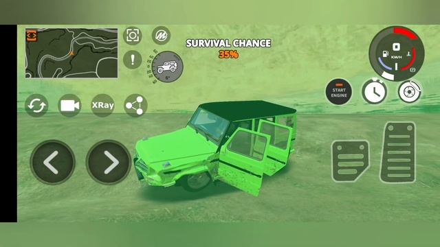 обзор бимка на телефон, DriveX car crash simulator смотреть онлайн