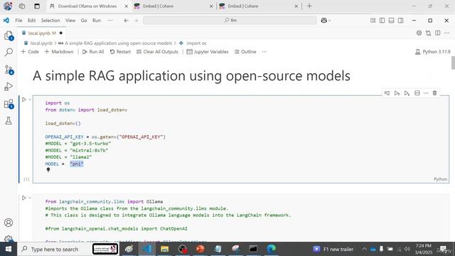 3 -Why use Ollama + LangChain + Vector Embeddings смотреть онлайн