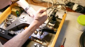 Электроника 012. Ч.2-я. Разборка. Подшипники тонарма.