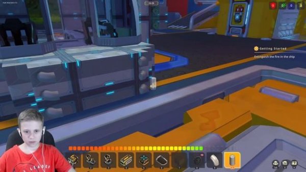 Даник сделал ПОЛИЦЕЙСКУЮ БАЗУ НА ГРУЗОВИКЕ в Скрап Механик