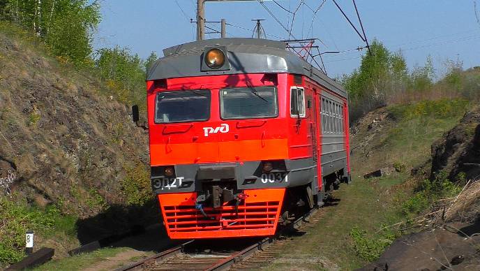 "Между скал". ЭД2Т-0031 сообщением Нижний Тагил - Егоршино