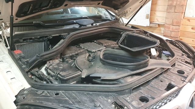 замена салонного фильтра #Mercedes #GLS #w166 #glseries #GL #mercedesgl