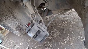 Замена передних колодок Lada Granta fl с абс .