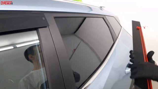 Плоские Дефлекторы 2D Geely Cityray (I) 2024- (Ветровики Джили Си? смотреть онлайн