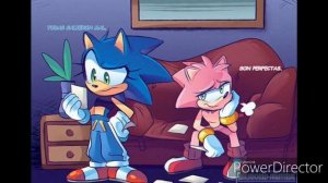 Мини комиксы про соник и шедоу