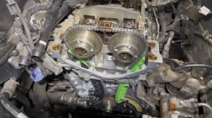 Ремонт Грм м271 Мерседес w204 с полным разбором и заменой