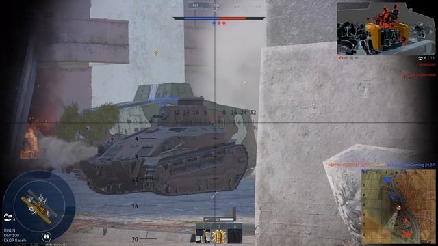 30-2-ти секундный обзор Mark V в War Thunder #warthunder смотреть онлайн