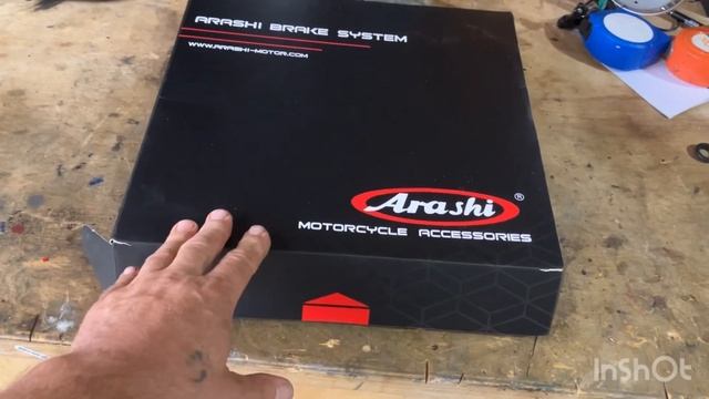 Пришли новые тормозные диски на Kawasaki GTR 1400 смотреть онлайн