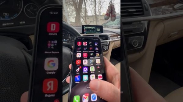 Youtube через Carplay в BMW