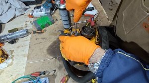 Partner 371 carburetor assembly and adjustment/Карбюратор Партнер 371 сборка