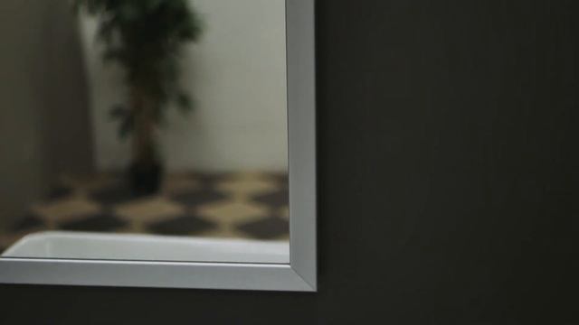 Зеркало в багетной раме Мистерия Сильвер, 50х95 см смотреть онлайн