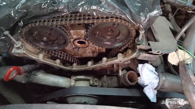 Меняю цепь ГРМ 5 часть Mercedes C180 W202