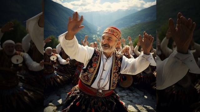 Aварская Лезгинка с Тамбурами | Avar Lezginka Traditional Dance