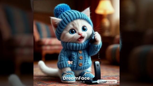 кися с телефоном смотреть онлайн