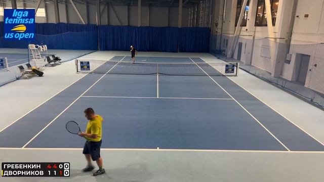 1/16 US OPEN LEGGER 24 | Дворников - Гребенкин смотреть онлайн