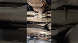 Гофра выхлопа Mazda 3.