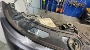 BMW E60 - установка biled модулей