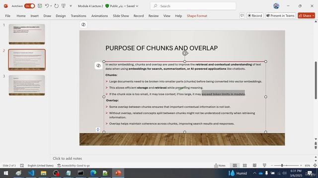 1 -Purpose of Chunks and Overlap смотреть онлайн