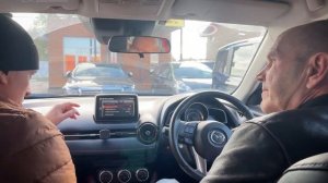 Русификация магнитолы Mazda CX 3 Установка FM конвертера.