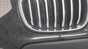 Бампер передний в сборе (PN:51117484781) BMW X3 G01 дорест черный 6