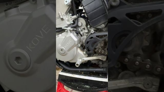 Kove MX250 20 моточасов пробег