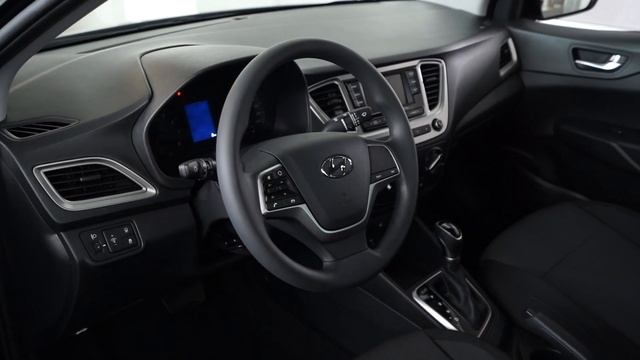 Solaris HS. Автокласс.Active Plus. AT. Черный. смотреть онлайн
