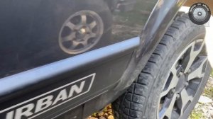 Брызговики. Тюнинг Нивы, бессмысленный и беспощадный.