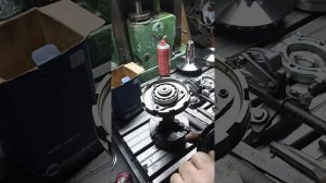 Съёмк подшипника конуса вариатора.