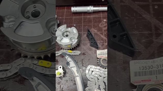 Сборка двигателя 2gr Fe