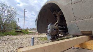 Замена тормозных колодок и дисков на Пассате Б5...