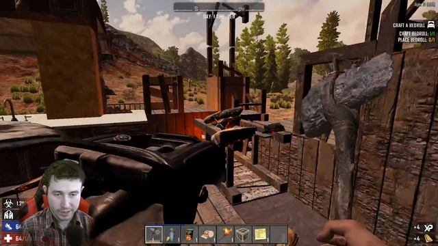 Я попал в ад • 1 серия 7 Days to Die • alpha 18 смотреть онлайн