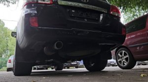 Toyota Land Cruiser 200 управляемый выхлоп