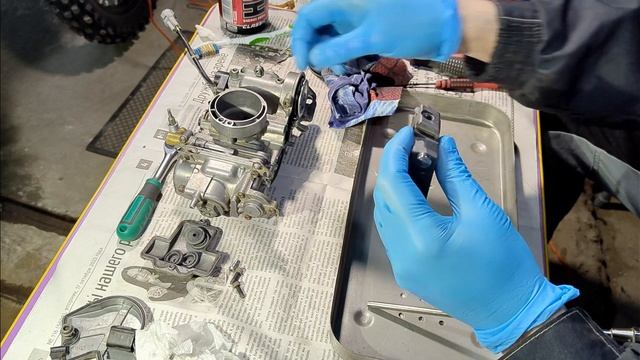 Обслуживание карбюратора Yz450f