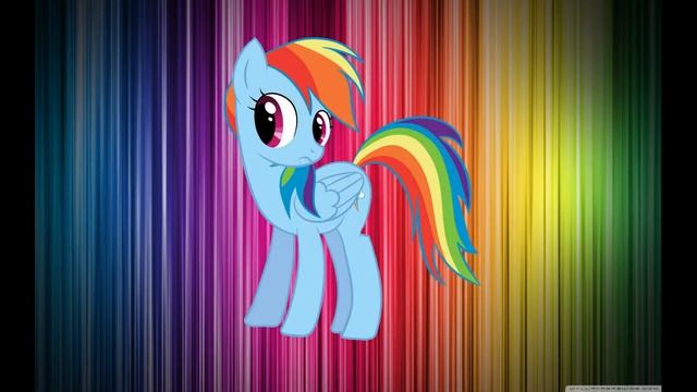 Трансформация девушек эквестрии АНИМАЦИЯ