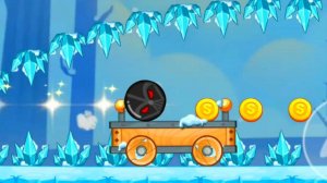 Злой Красный Шар в игре Angry Ball Adventure Уровни 49-51